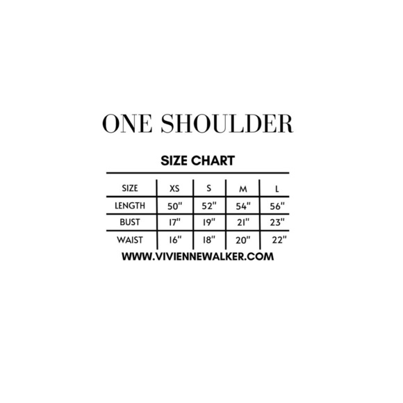 Vivienne Walker Ocular Blue: The One Shoulder Midi Dress Size XS - Picture 14 of 16